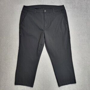 BYLT Pants Mens 38x25 Black Premium Basics Performance Stretch (TAG 40) Casual